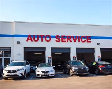 Exterior service auto modern